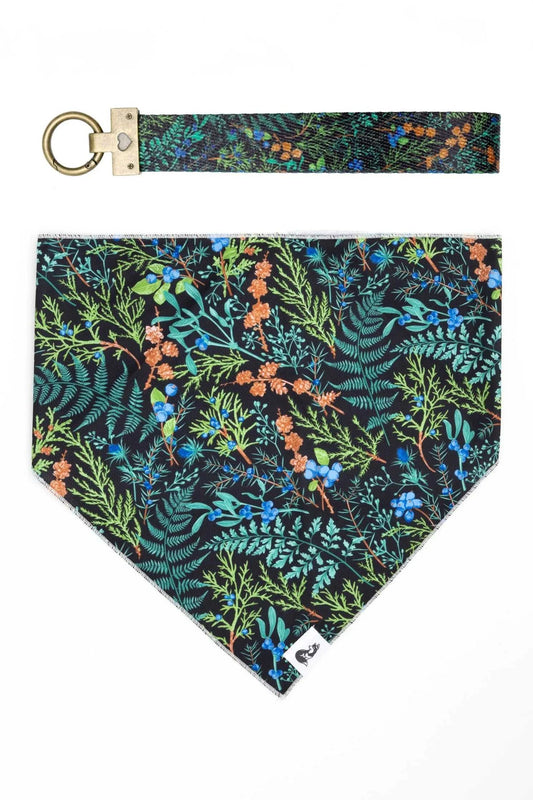 bandana Magical Fern Forest Dog Bandana & Matching Keychain BK24MF01 26 $ Shop All Aria the Fox Stew's Incense
