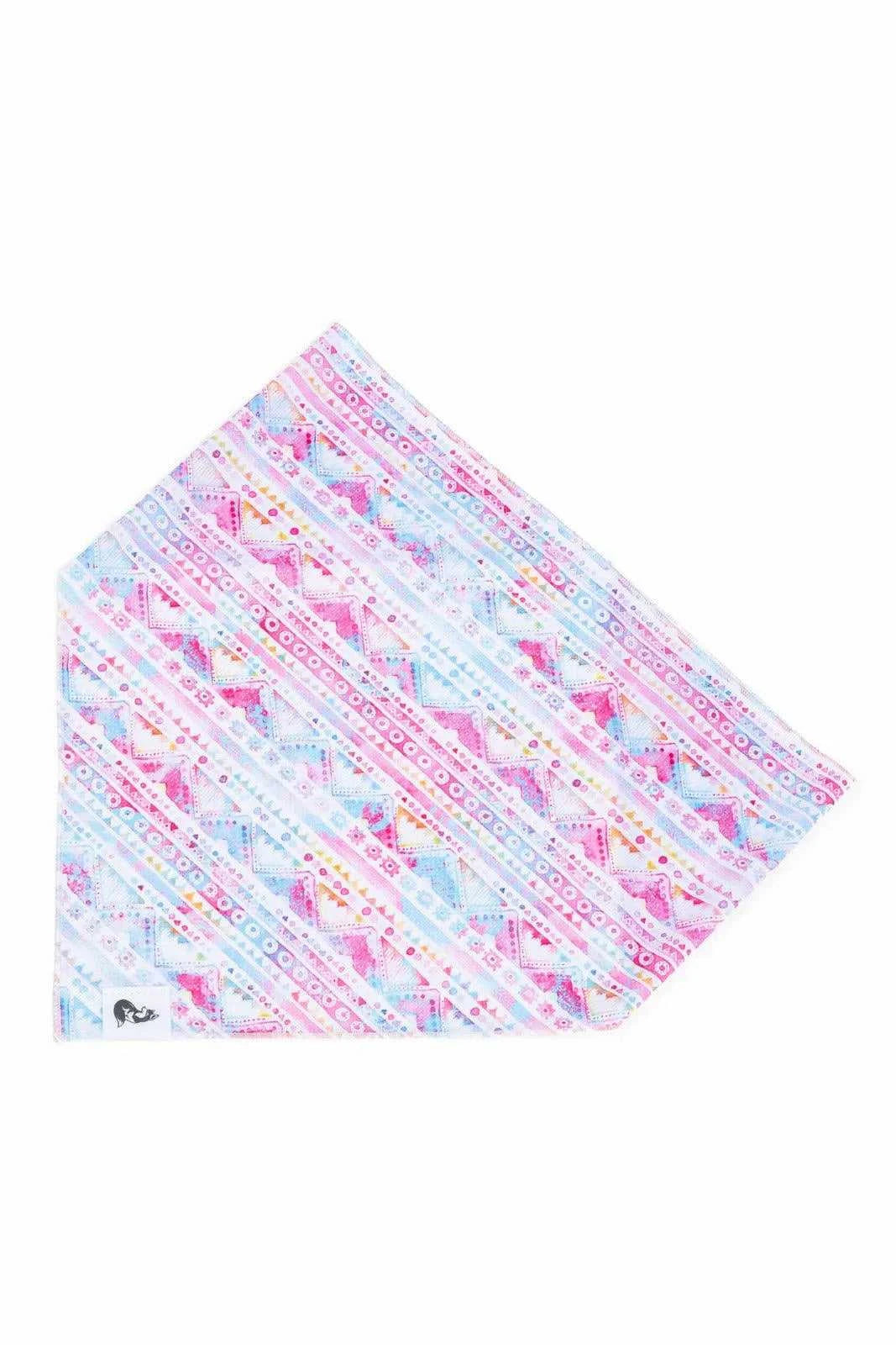 bandana Pink and Blue Tribal Dog Bandana & Matching Keychain BK24TR01 26 $ Shop All Aria the Fox Stew's Incense