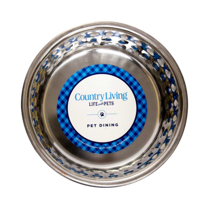 Bowl Country Living Set of 2 Hammered Stainless Steel Dog Bowls – Lavender HBSLL120 Lav 24 $ Pet Lovers Store American Pet Supplies Stew's Incense