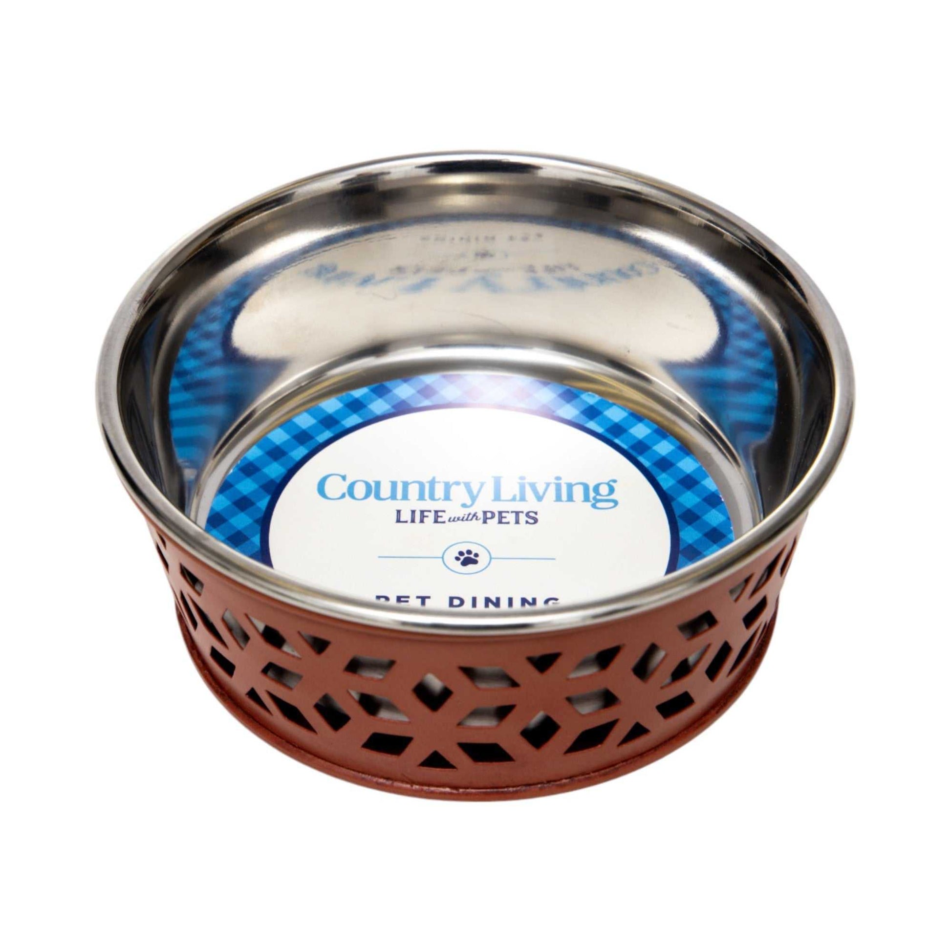 Bowl Country Living Set of 2 Stainless Steel Dog Bowls – Farmhouse Style, Ideal for Small to Medium Dogs DMD007 24 $ Pet Lovers Store American Pet Supplies Stew's Incense