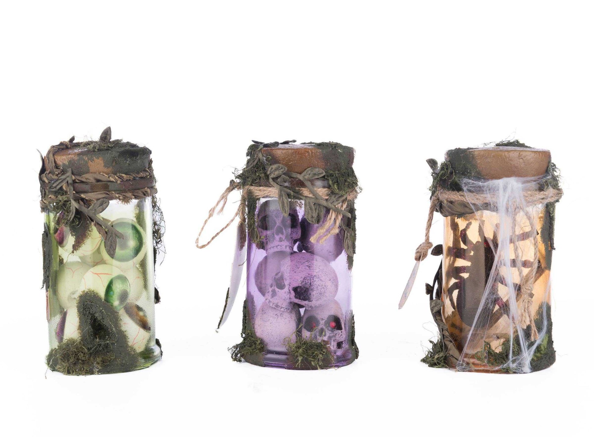 Seasonal Decor, Halloween Broomstick Acres Potion Jars Assortment of 3 28-428172 239 $ Incense Assortments Quirks! Stew's Incense