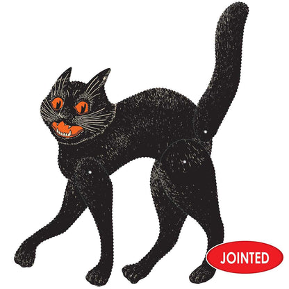 Seasonal Decor, Halloween Vintage 30" Halloween Jointed Scratch Cat by Beistle 01177 12 $ Shop All Quirks! Stew's Incense
