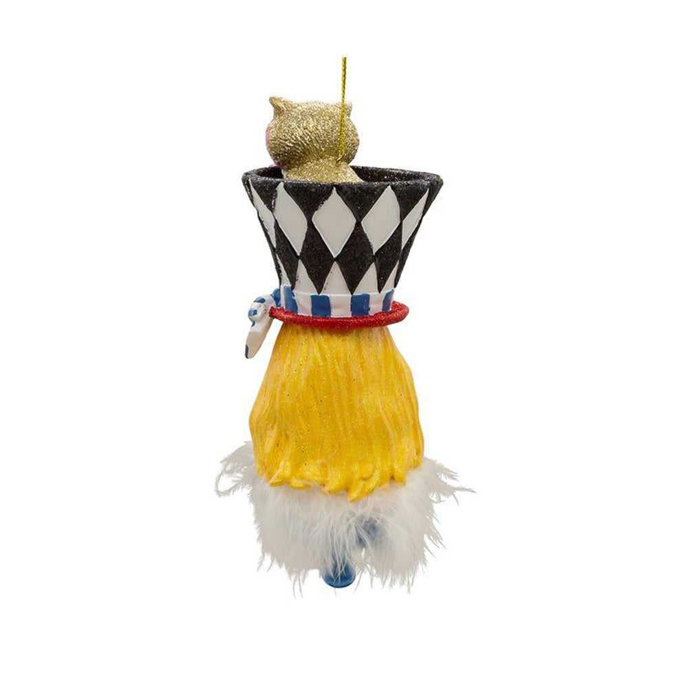 Seasonal Decor, Christmas 7" Holly Hats™ Alice Hat Ornament by Kurt Adler HAT0003 48 $ Christmas Quirks! Stew's Incense