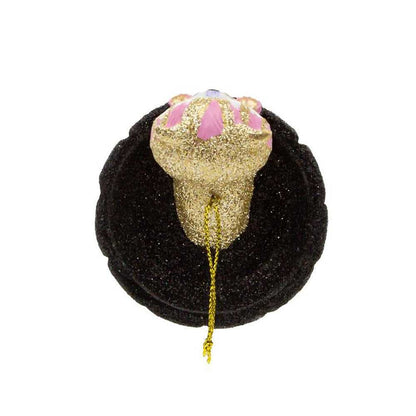 Seasonal Decor, Christmas 7" Holly Hats™ Alice Hat Ornament by Kurt Adler HAT0003 48 $ Christmas Quirks! Stew's Incense