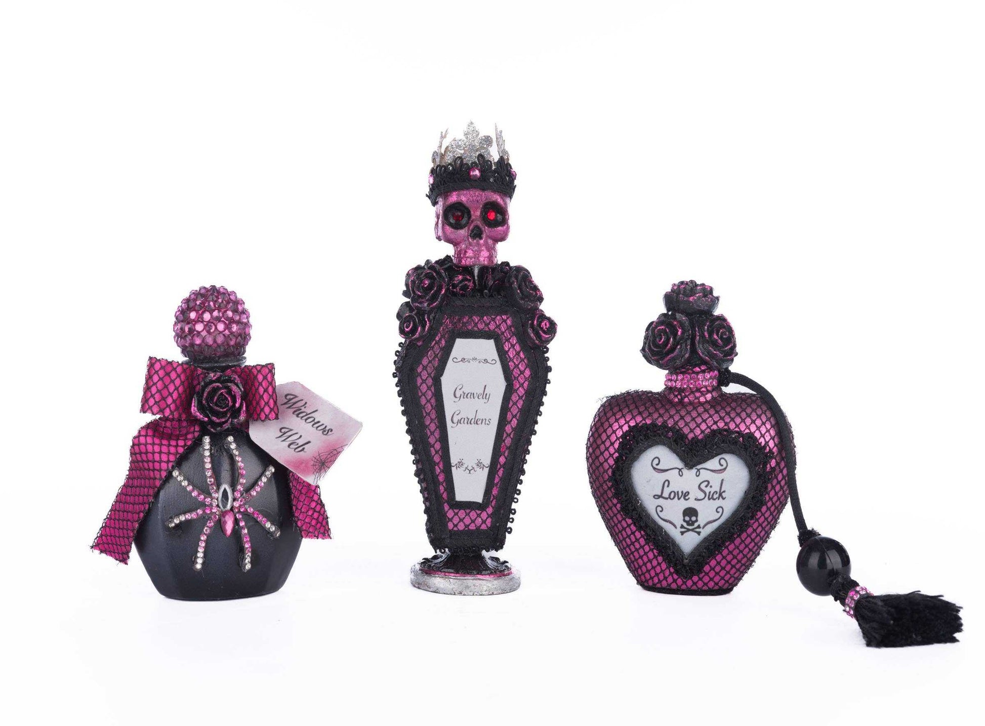 Seasonal Decor, Halloween Vanity Potion Bottles Assortment of 3 28-428147 169 $ Incense Assortments Quirks! Stew's Incense