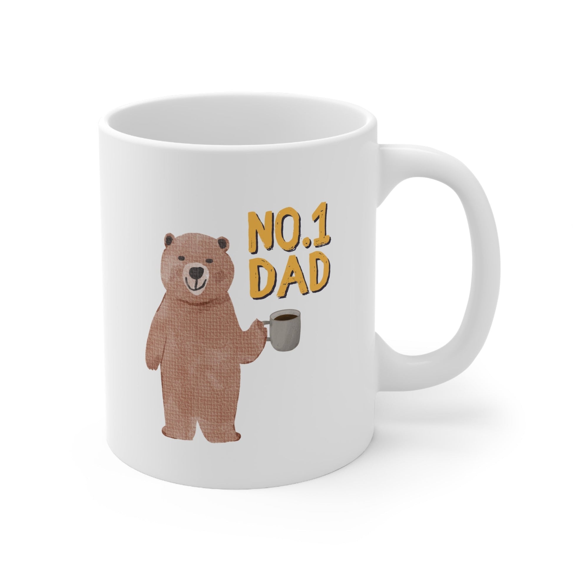 Mug Number One Dad Bear Coffee Tea Mug 15331987933159529497 24 $ Mugs Onetify Stew's Incense