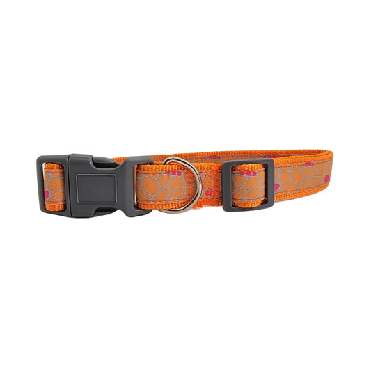 Pet Leashes Nylon Dog Collar with Embroidered Giraffe Design/Animal Print, Secure & Adjustable Fit SMH-102 GIR 12 $ Pet Lovers Store American Pet Supplies Stew's Incense