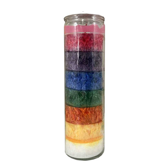 Candle 7 Day 7 Color Palm Candle 0078-30 19 $ Shop All The Witches Sage LLC Stew's Incense