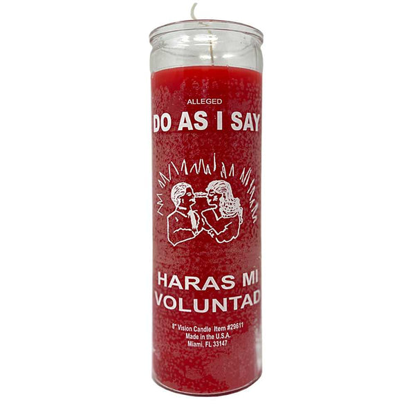 Candle 7 Day Do As I Say Candle C8S-DOAS 8 $ The Witches Sage LLC Stew's Incense