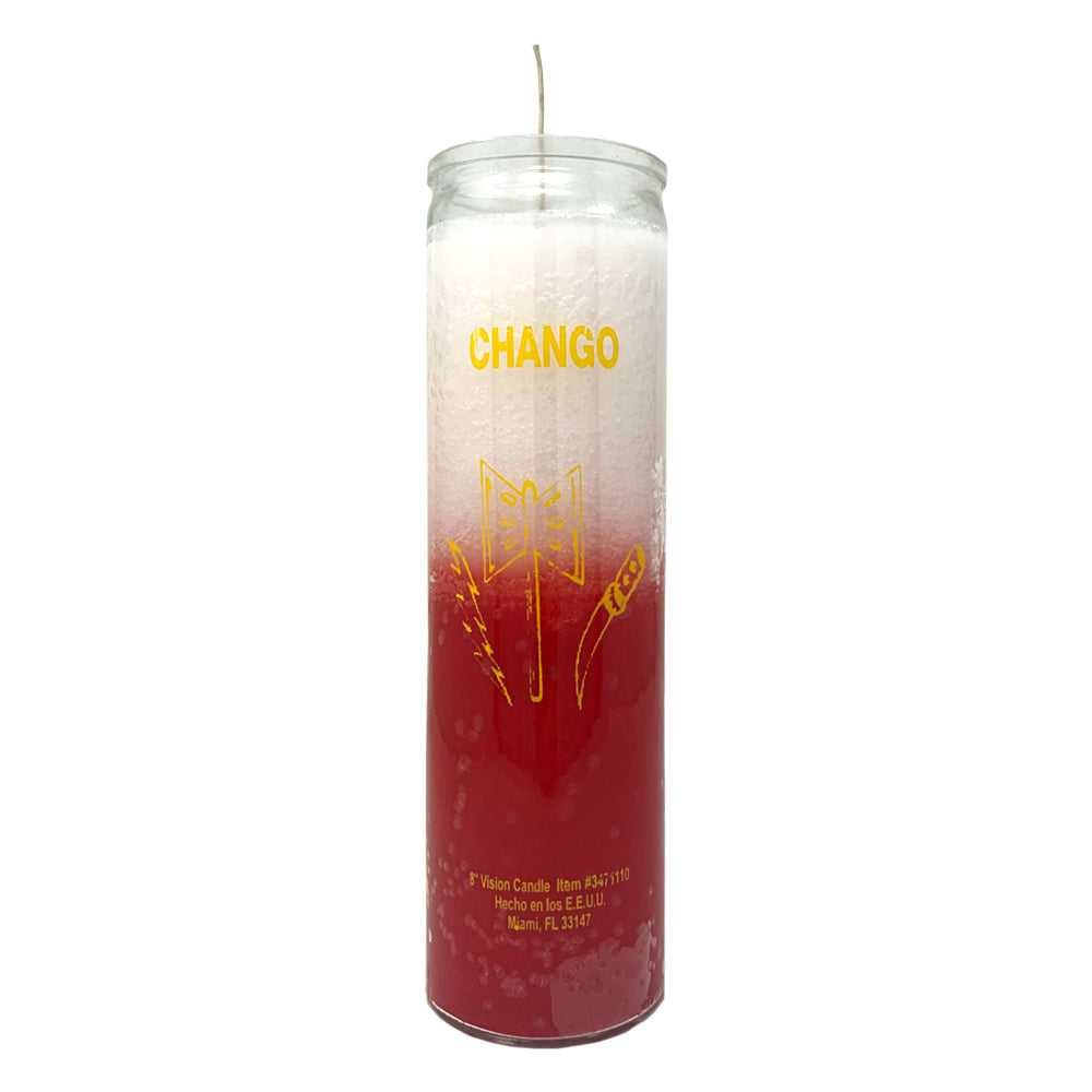 Candle 7 Day Orisha-Chango Candle C8S-2ORCHAN 8 $ Shop All The Witches Sage LLC Stew's Incense