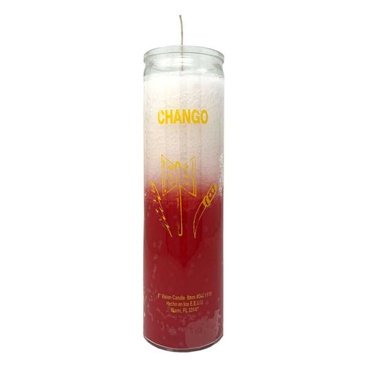 Candle 7 Day Orisha-Chango Candle C8S-2ORCHAN 8 $ Shop All The Witches Sage LLC Stew's Incense