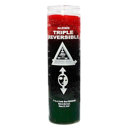 Candle 7 Day Triple Reverse Candle C8S-3REV 8 $ The Witches Sage LLC Stew's Incense