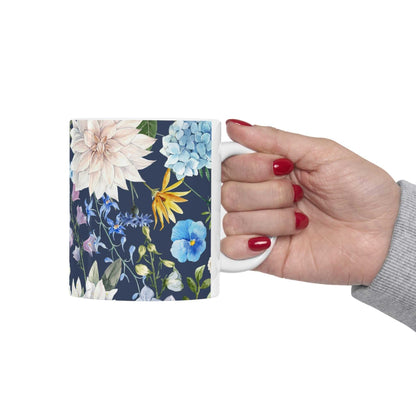 Mug Navy Floral Coffee Tea Mug 18467723095905768078 24 $ Shop All Onetify Stew's Incense