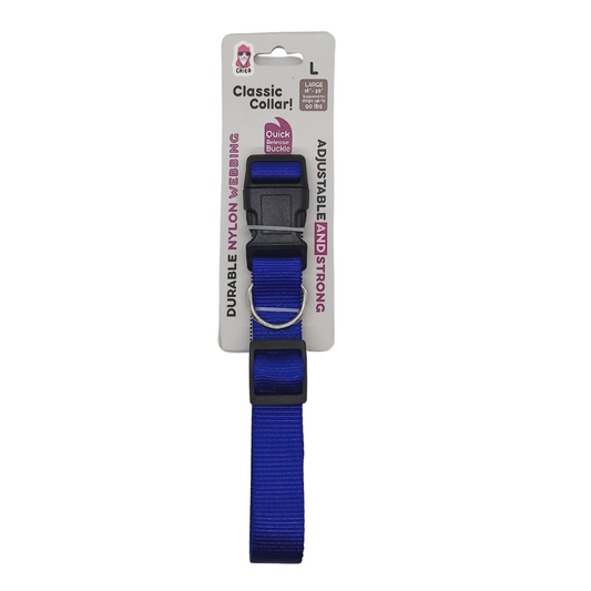 Collars Quick-Release Nylon Dog Collar – Stylish & Durable, Adjustable Fit CED8001 6 $ Pet Lovers Store American Pet Supplies Stew's Incense