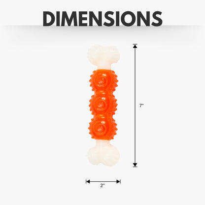 TPR/Nylon Combos Country Living Bone-a-Treat Dog Chew Toy – Orange Bulged Balls & Green Spiral Ring NYL763 13 $ Pet Lovers Store American Pet Supplies Stew's Incense