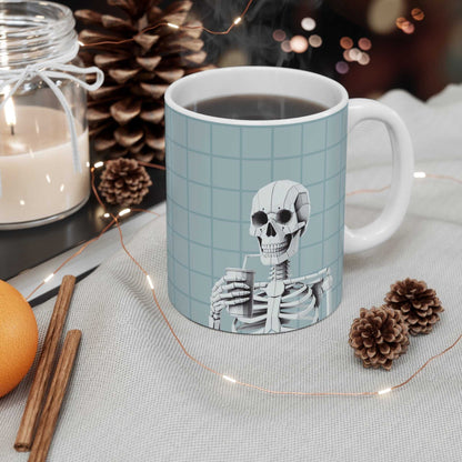 Mug Skeleton Sipster Blue Mug 16694621985573618768 24 $ Mugs Onetify Stew's Incense