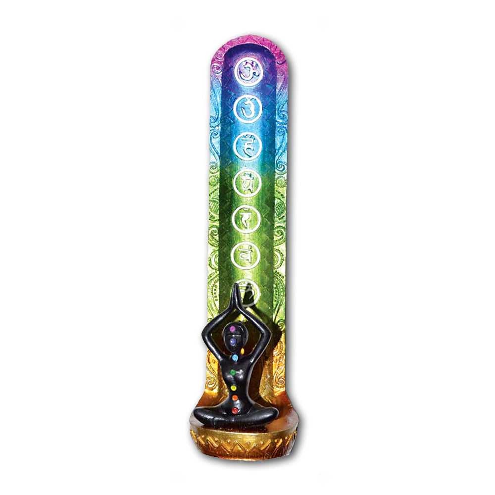 Incense Burner Goddess 7 Chakra incense burner PB2838 (2838) 16 $ The Witches Sage LLC Stew's Incense