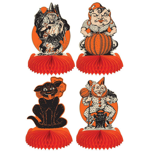 Seasonal Decor, Halloween Vintage Halloween Honeycomb Centerpieces Set of 4 by Beistle 00433 14 $ Shop All Quirks! Stew's Incense