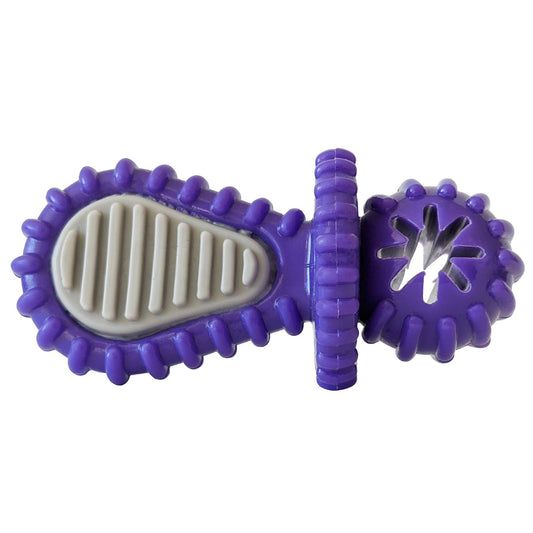 Chew Toys Purple Rubber Dental Pacifier Dog Toy – Ridges, Treat Hole & Durable Design TPR848 14 $ Pet Lovers Store American Pet Supplies Stew's Incense