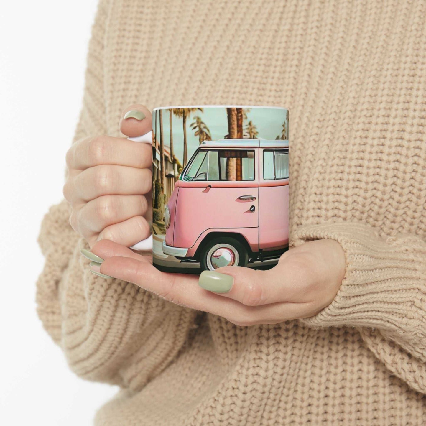 Mug Retro Pink Van Coffee Tea Mug 24612828326673413641 24 $ Shop All Onetify Stew's Incense