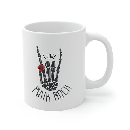 Mug I Love Punk Rock Skeleton Hand Mug 13472643731677049228 24 $ Mugs Onetify Stew's Incense