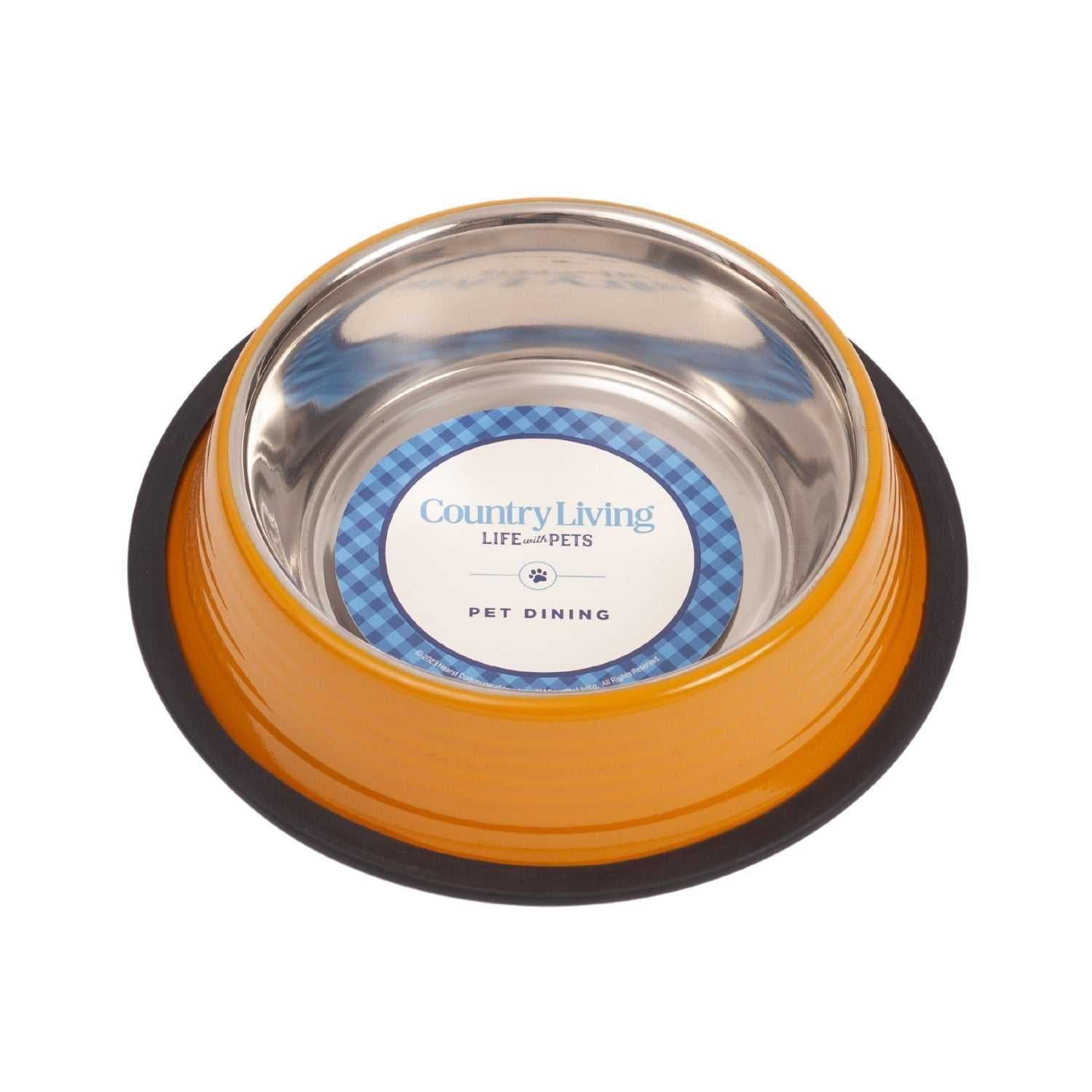 Ribbed Bowls Country Living Set of 2 Ribbed Non-Slip Pet Bowls – Golden Yellow SBS 2414 12 $ Pet Lovers Store American Pet Supplies Stew's Incense