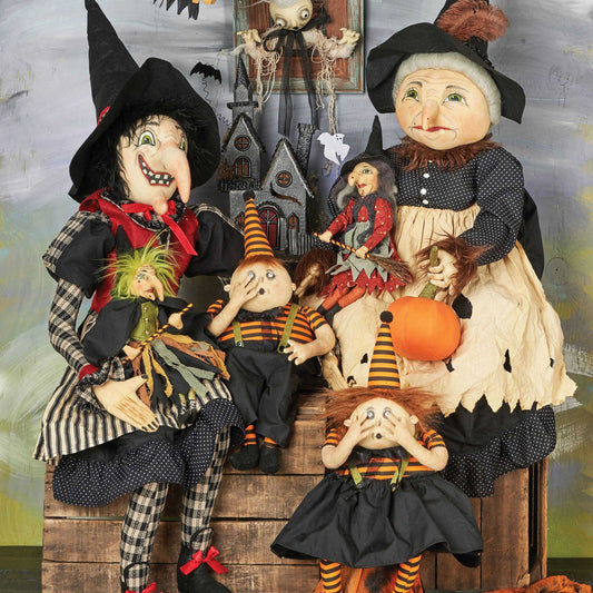 Seasonal Decor, Halloween Queenie Spooky Girl Gathered Traditions Art Doll FGS75663 69 $ Quirks! Stew's Incense