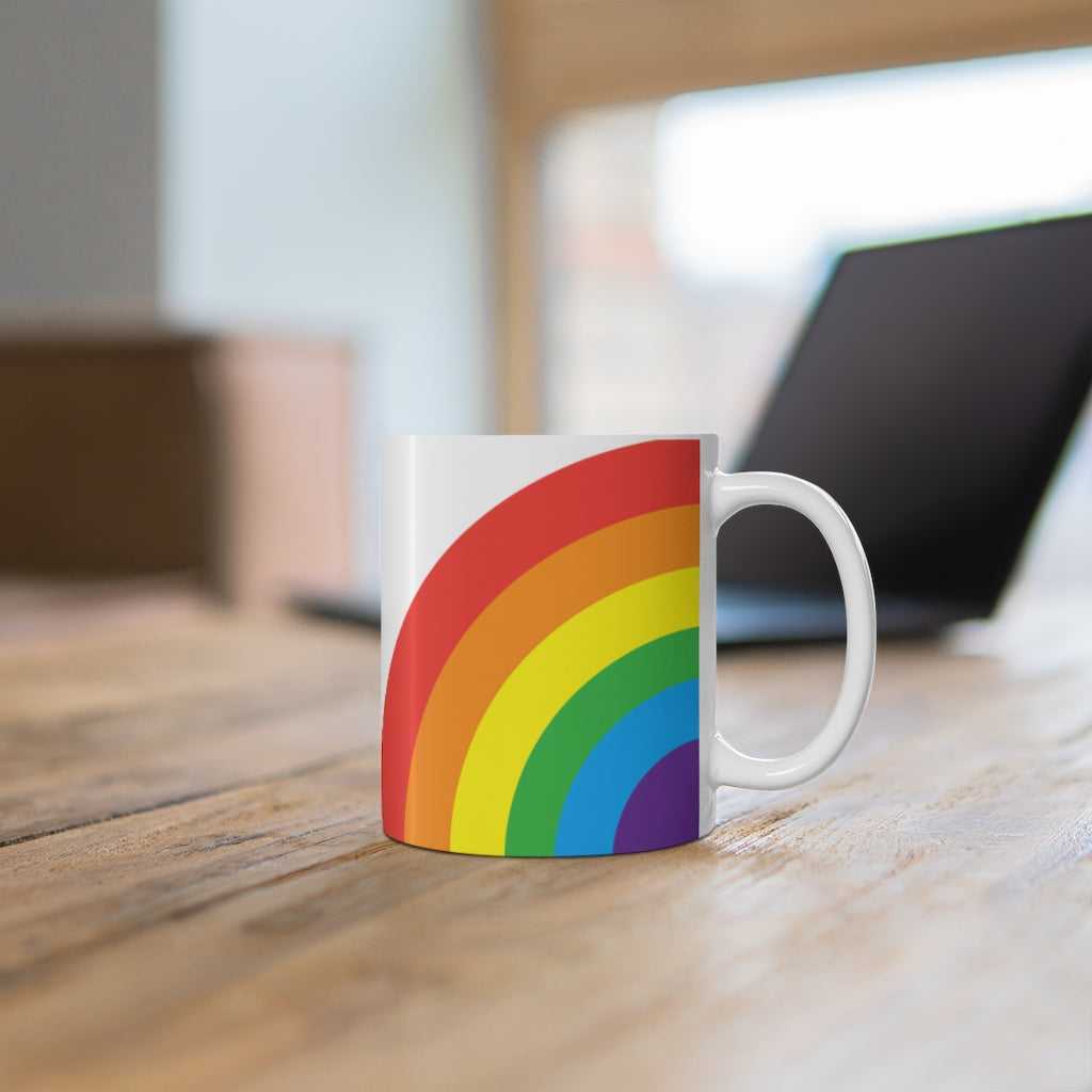 Mug Rainbow Love Mug 11oz 2785327722 24 $ Mugs Onetify Stew's Incense