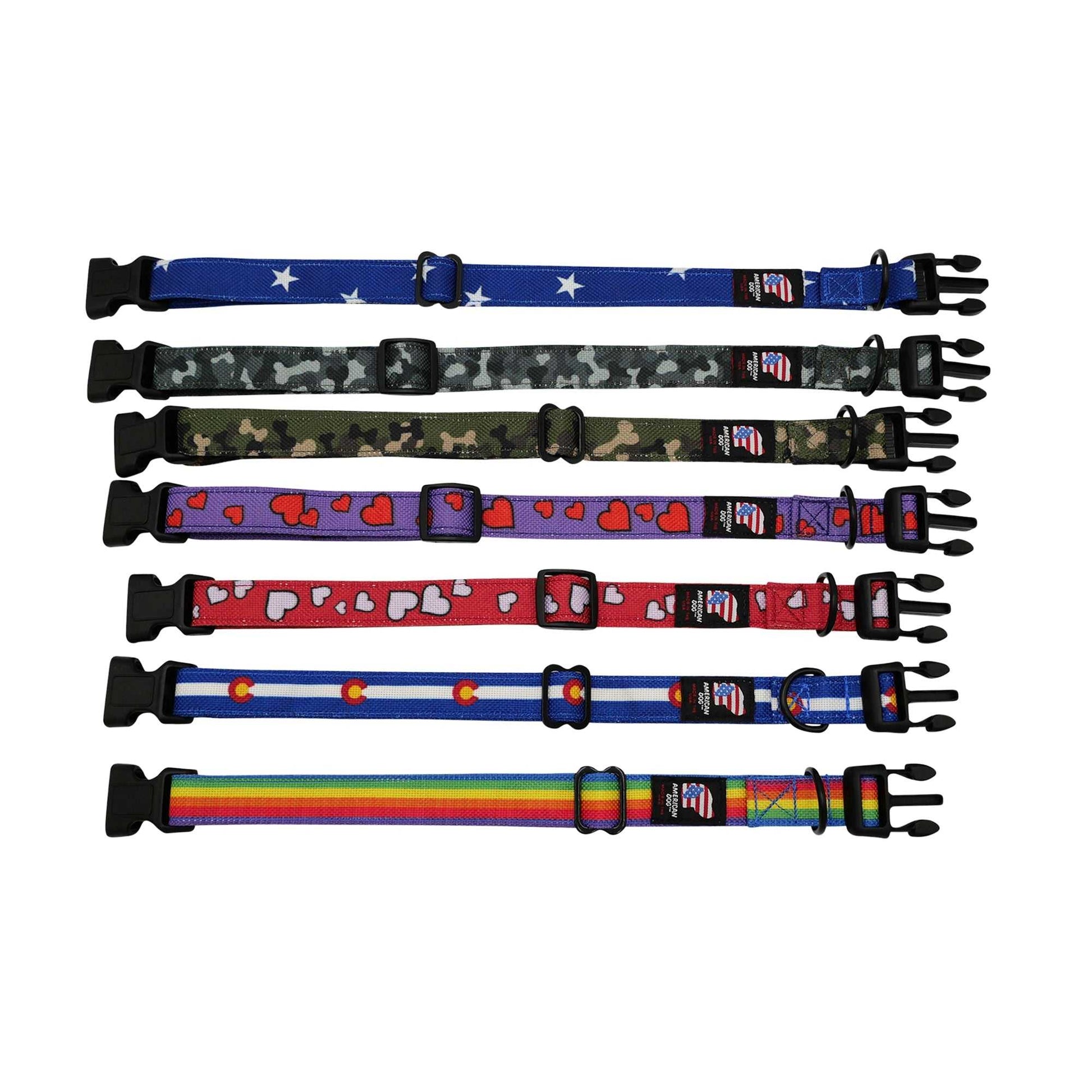 Collar Collars. Ballistic Solids & Print Designs sku-8799903493 13 $ Pet Lovers Store American Dog Stew's Incense