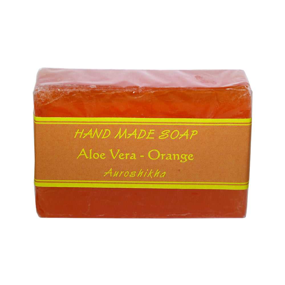 Soap Auroshikha Aloe Vera - Orange Soap SOP153-OG 3 $ Incense Holders The Witches Sage LLC Stew's Incense
