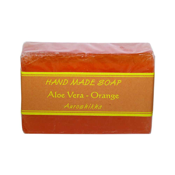 Soap Auroshikha Aloe Vera - Orange Soap SOP153-OG 3 $ Incense Holders The Witches Sage LLC Stew's Incense