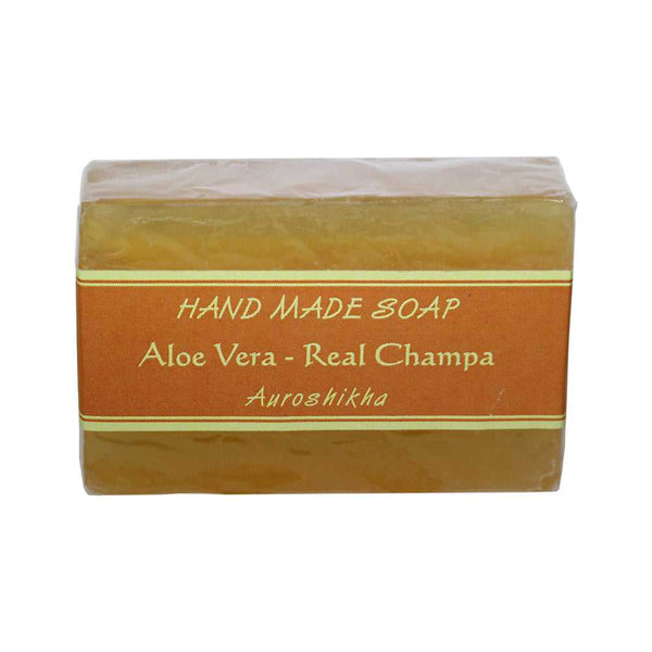Soap Auroshikha Aloe Vera - Real Champa Soap SOP153-RC 3 $ Incense Holders The Witches Sage LLC Stew's Incense