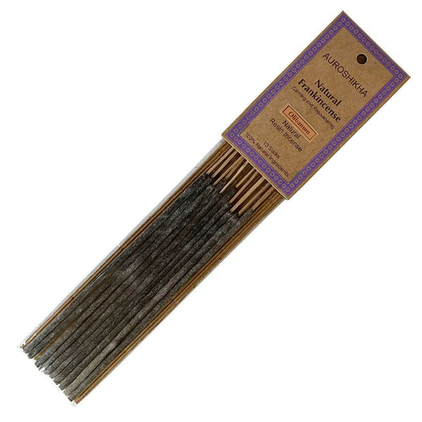 Incense Auroshikha Natural Frankincense Resin Incense Sticks ANFI 3 $ The Witches Sage LLC Stew's Incense