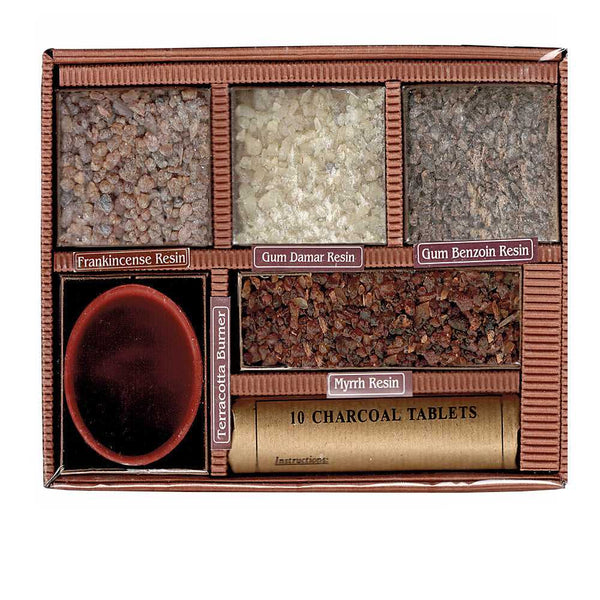 Gift Sets Auroshikha Resin Incense Gift Set ARN01 (MOT) 19 $ The Witches Sage LLC Stew's Incense