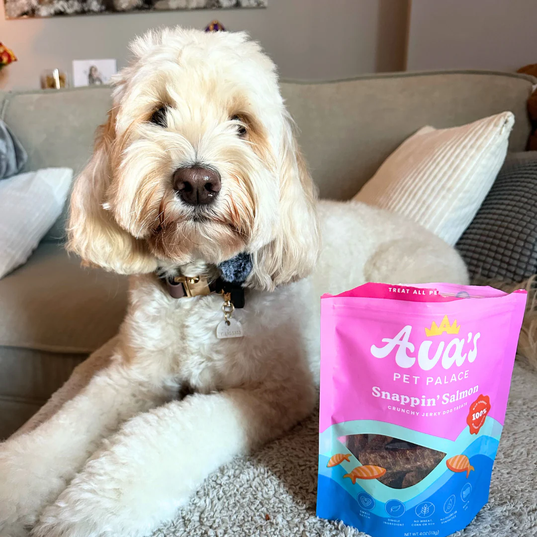 Dog Treats Ava's Pet Palace Crunchy Jerky Dog Treats - Snappin' Salmon Treats (4 oz) PCK9800 14 $ Pet Lovers Store American Pet Supplies Stew's Incense