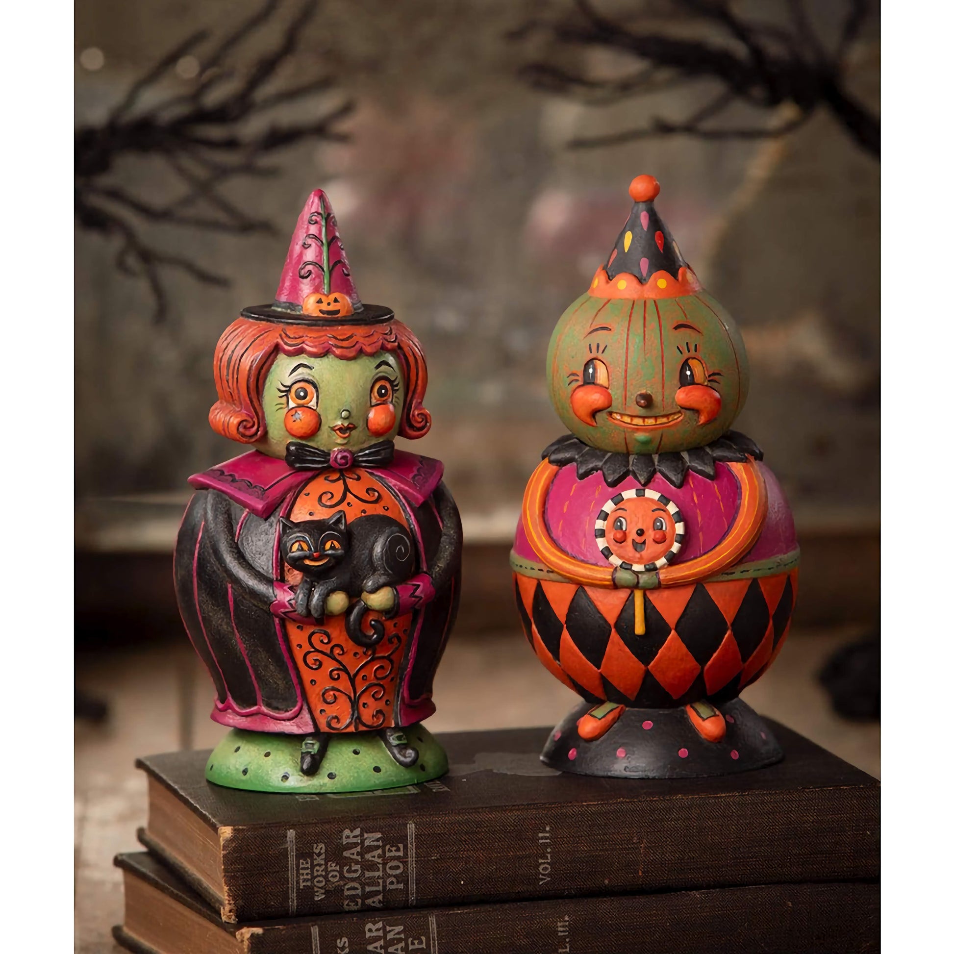 Figurines Jackie Green-O-Ween Spooks Jar Johanna Parker for Bethany Lowe Designs JP4029 89 $ Shop All Quirks! Stew's Incense