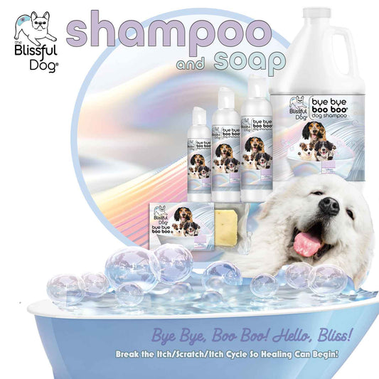 BBBB SHAMPOO Bye Bye Boo Boo™ Dog Shampoo & Bar Soap sku-2869473116184 11 $ Pet Lovers Store The Blissful Dog Stew's Incense