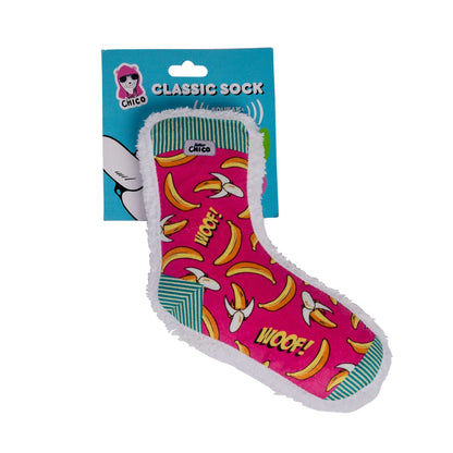Chew Toys Squeaky Sock Plush Dog Toy – Whimsy Wonders Banana Design Sock3 12 $ Shop All American Pet Supplies Stew's Incense