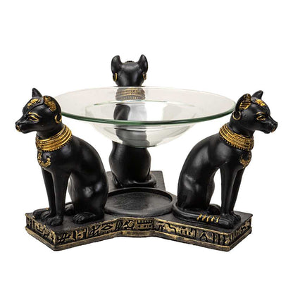 Oil Burner Bastet Oil Burner 15251 28 $ Shop All The Witches Sage LLC Stew's Incense