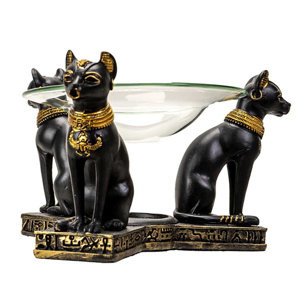 Oil Burner Bastet Oil Burner 15251 28 $ Shop All The Witches Sage LLC Stew's Incense