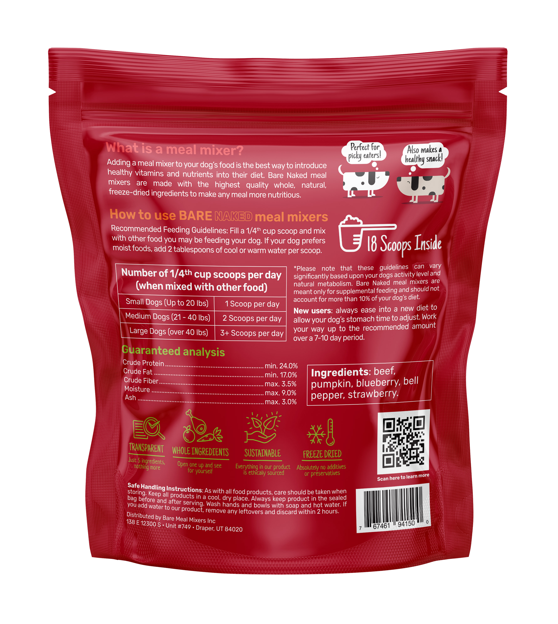  Beef Mix - 6oz 1005 21 $ Bare Naked Pet Co. Stew's Incense
