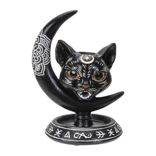 Incense Burner Black Cat Backflow Incense Burner 14338 16 $ Shop All The Witches Sage LLC Stew's Incense