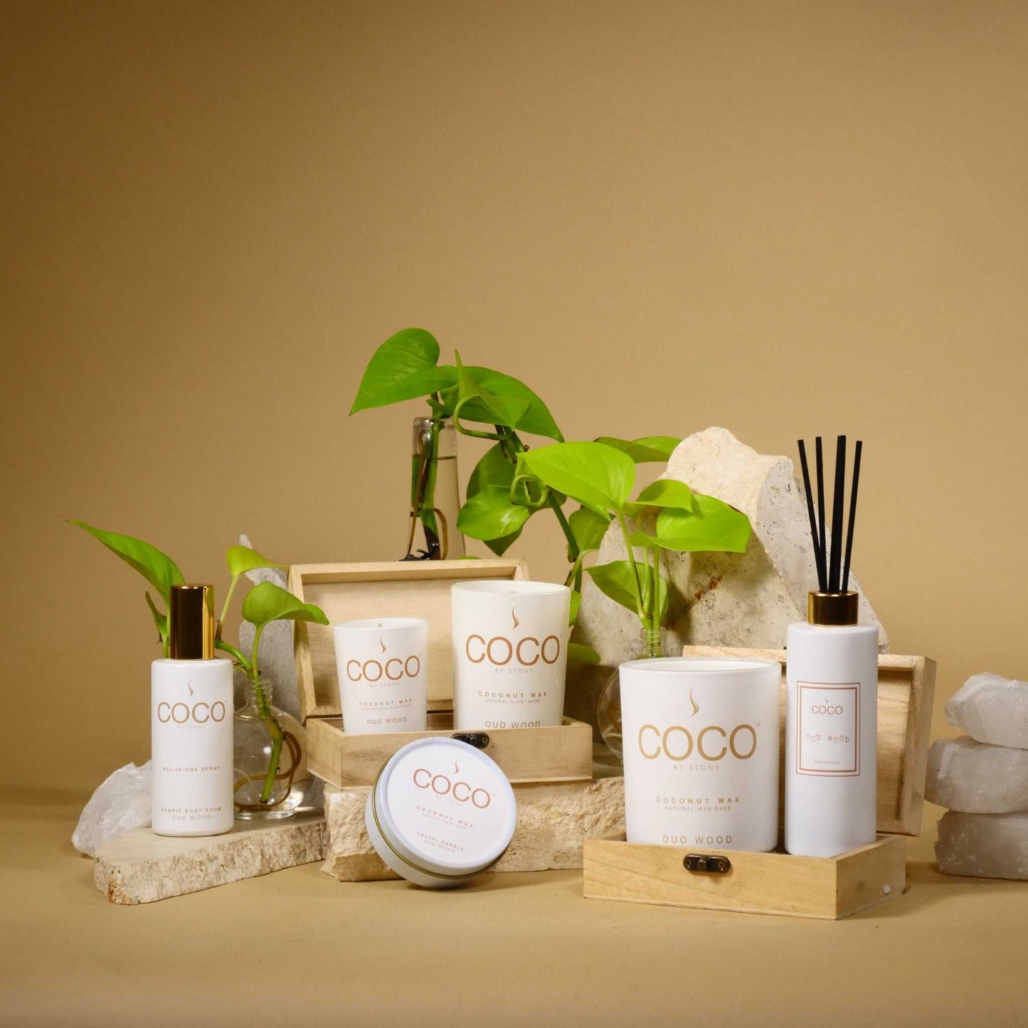 COCO All-in-One Spray 5oz Oud Wood All-In-One Spray CRS5OW 20 $ Lava Rock Diffusers Stone Candles Stew's Incense