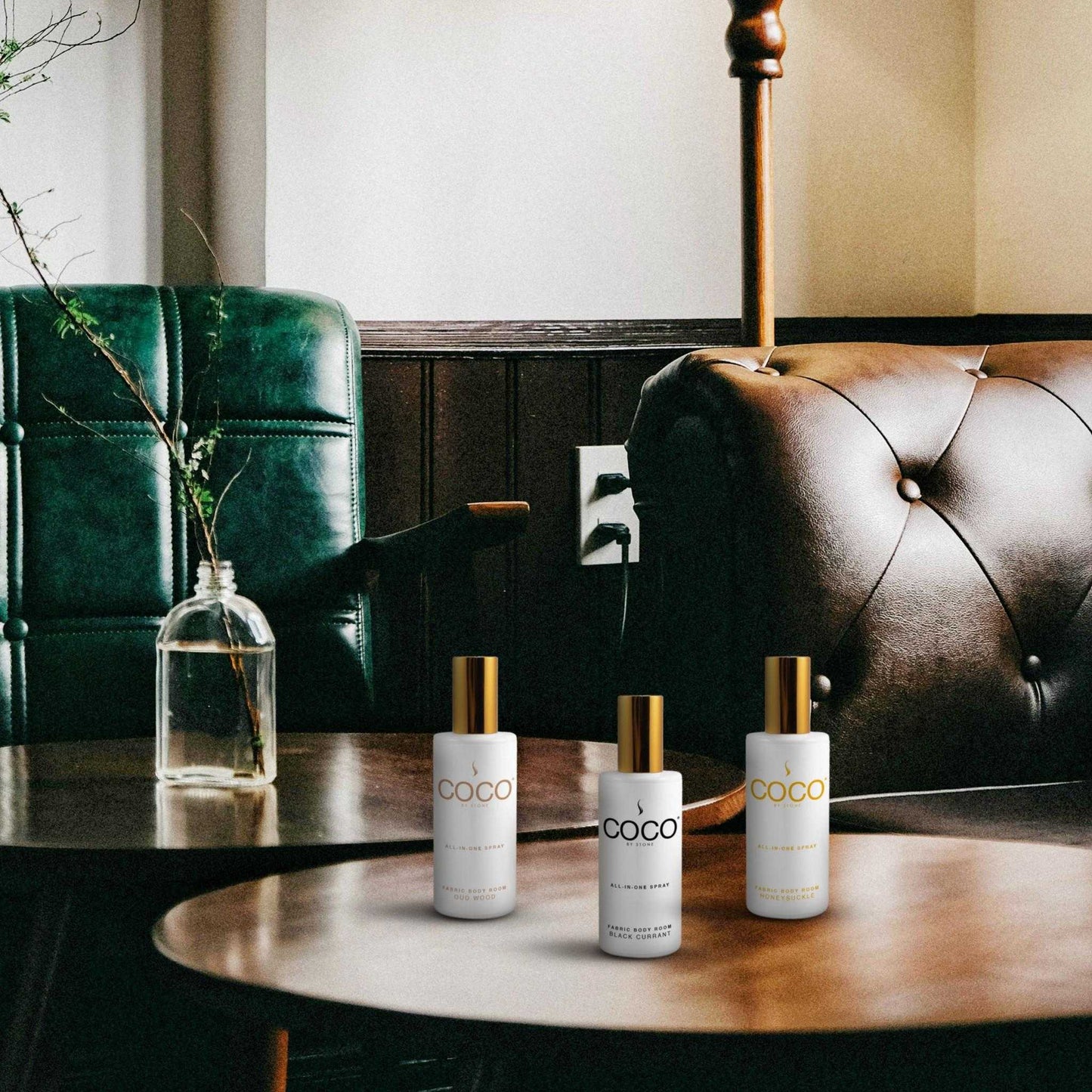COCO All-in-One Spray 5oz Honeysuckle All-In-One Spray CRS5HO 20 $ Room Sprays Stone Candles Stew's Incense