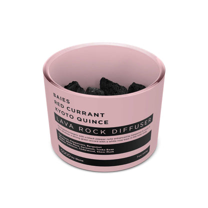 COCO Lava Rock Diffuser Lava Rock Diffuser (Baies | Red Currant | Kyoto Quince) COCO-LRD-BRCKQ 26 $ Lava Rock Diffusers Stone Candles Stew's Incense