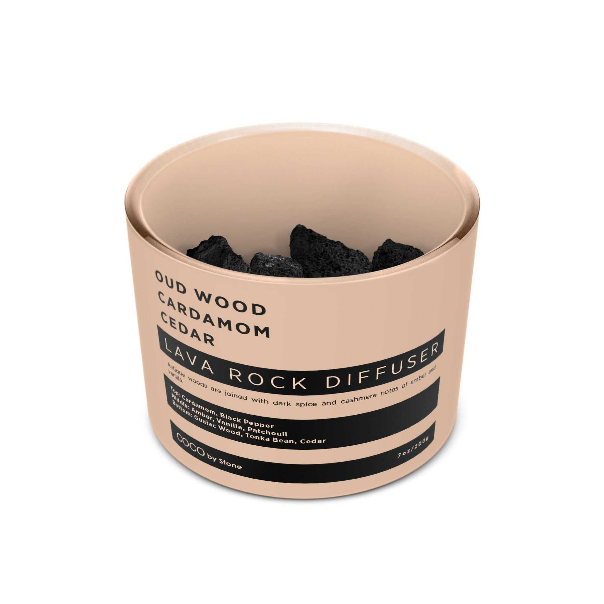 COCO Lava Rock Diffuser Lava Rock Diffuser (Oud Wood | Cardamom | Cedar) COCO-LRD-OCC 26 $ Lava Rock Diffusers Stone Candles Stew's Incense