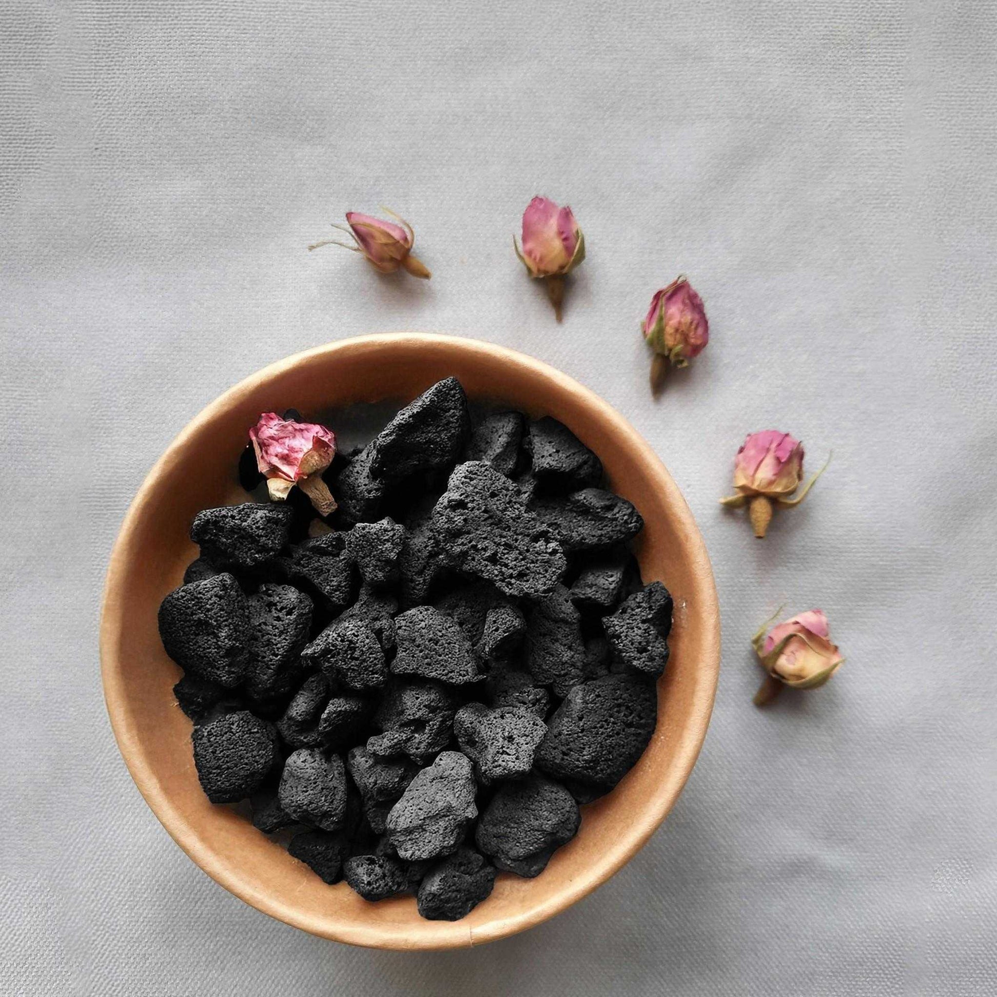 COCO Lava Rock Diffuser Lava Rock Diffuser (Blonde Woods | Rose | Black Fig) COCO-LRD-BWRB 26 $ Lava Rock Diffusers Stone Candles Stew's Incense