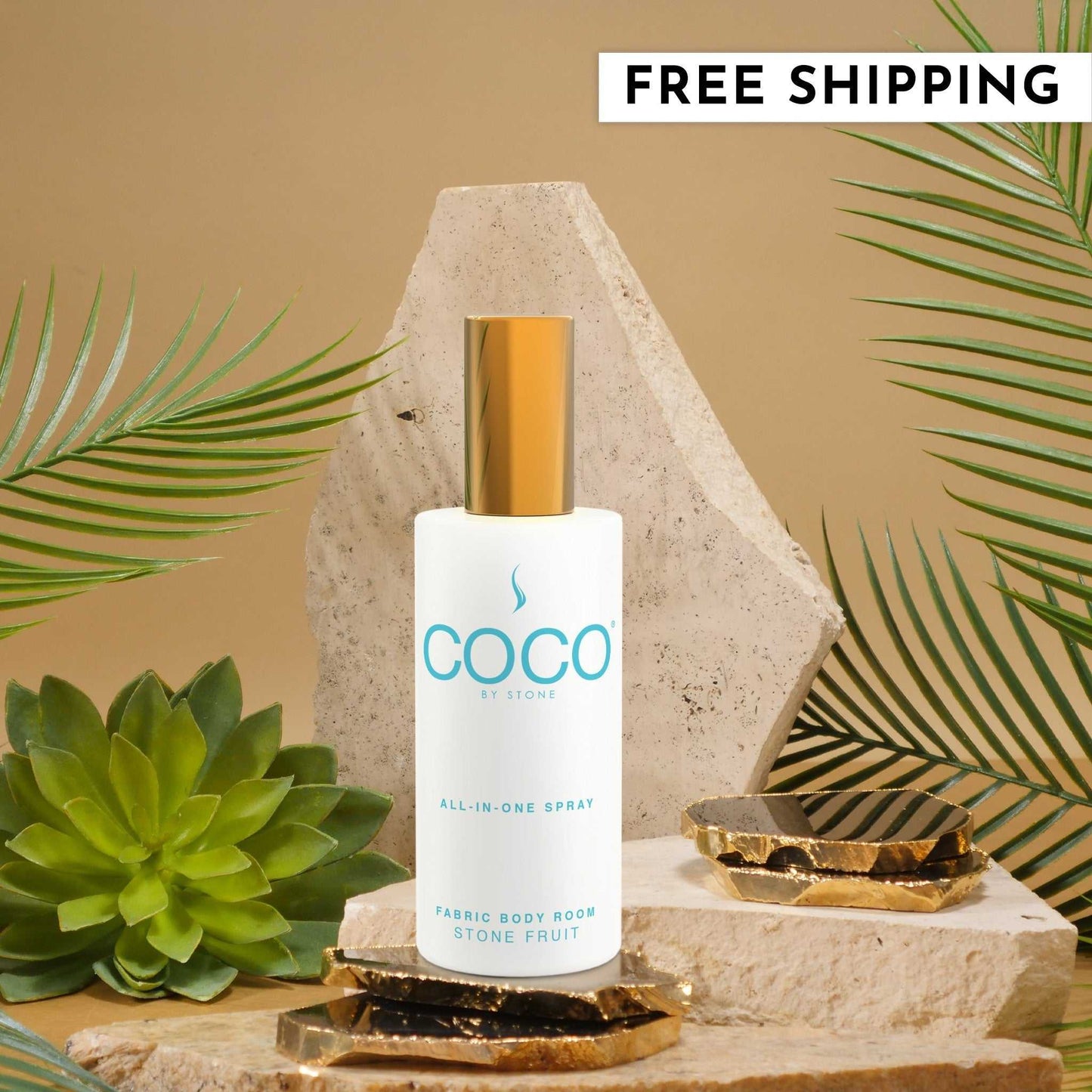 COCO All-in-One Spray 5oz Stone Fruit All-In-One Spray CRS5SF 20 $ Room Sprays Stone Candles Stew's Incense