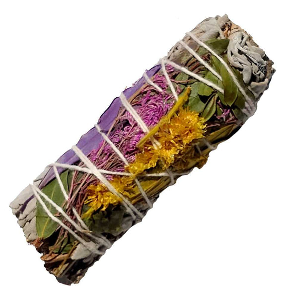 smudge sticks White Sage with Calendula Floral Flowers Smudge Stick 3-4" NO3 4 $ The Witches Sage LLC Stew's Incense