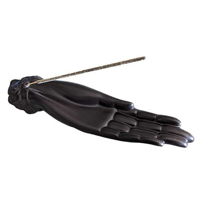 Incense Burner Ceramic Buddha Hand Incense Burner IH-05 14 $ Shop All The Witches Sage LLC Stew's Incense